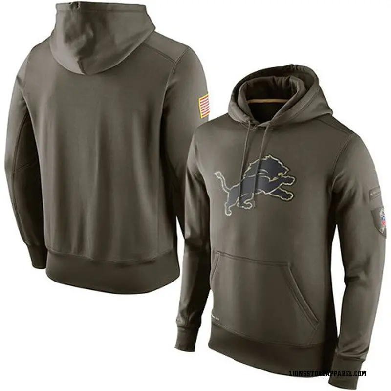 nike salute to service detroit lions hoodie
