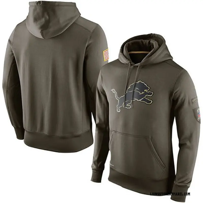 salute to service lions hoodie