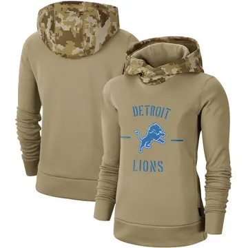 nike detroit lions salute to service ko pullover performance hoodie