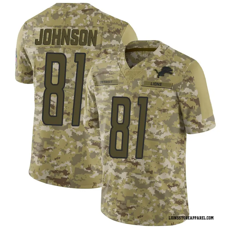 calvin johnson stitched jersey