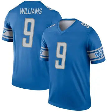 Youth Detroit Lions Jameson Williams Blue Legend Jersey By Nike