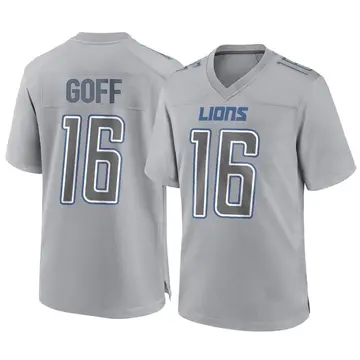 Nike Jared Goff Detroit Lions Legend Gray Inverted Jersey - Youth